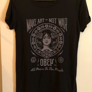Obey ‘Make Art Not War’ Short Sleeve Tee